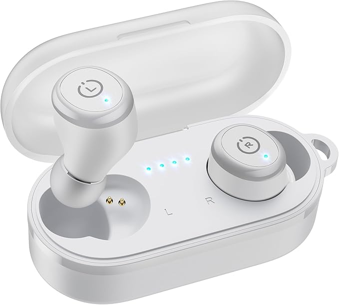 TOZO T10 Wireless Earbuds Bluetooth 5.3 Headphones, App Customize EQ, Ergonomic by TOZO