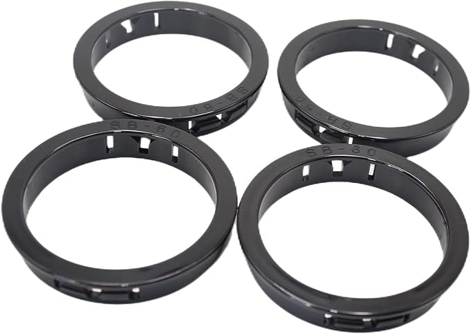 2-3/8" Black Snap-in Knockout Insulating Bushing Grommets, Plastic Cable Hole by EASYEAH