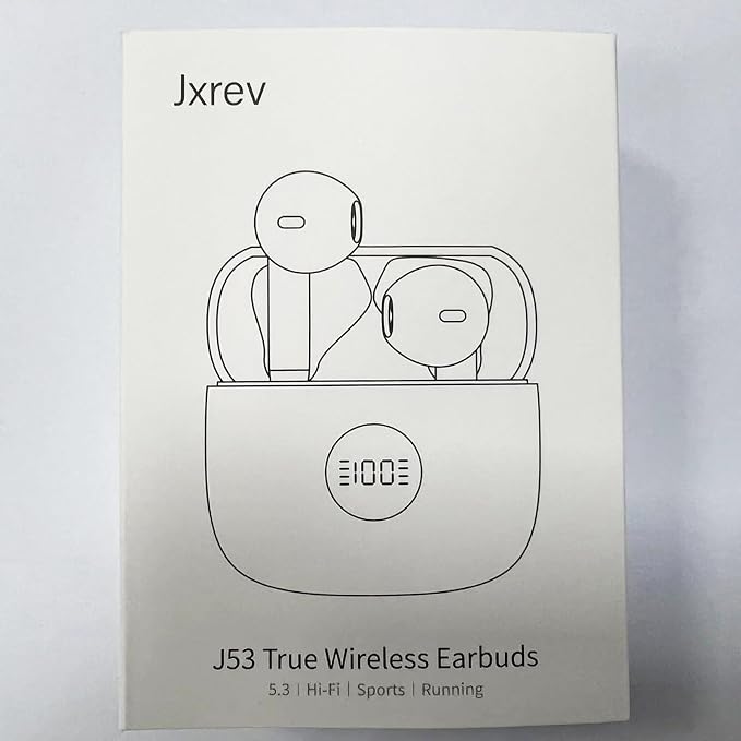 Wireless Earbuds, 40H Playback Mini Case IP7 Waterproof Sports Earphones - Image 8