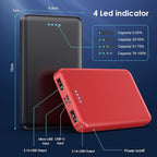 Portable Charger Power Bank 10000mAh, Ultra Slim Compact External Battery Pack - Image 5
