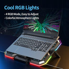 LIANGSTAR Laptop Cooling Pad Gaming Laptop Cooler, Laptop Fan Cooling Stand - Image 3