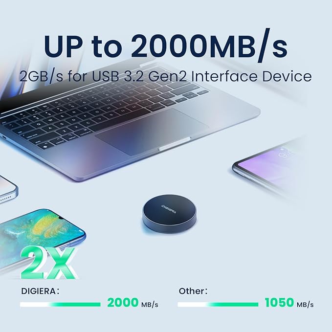 1TB Magnetic Portable SSD, External Solid State Drives - Image 4