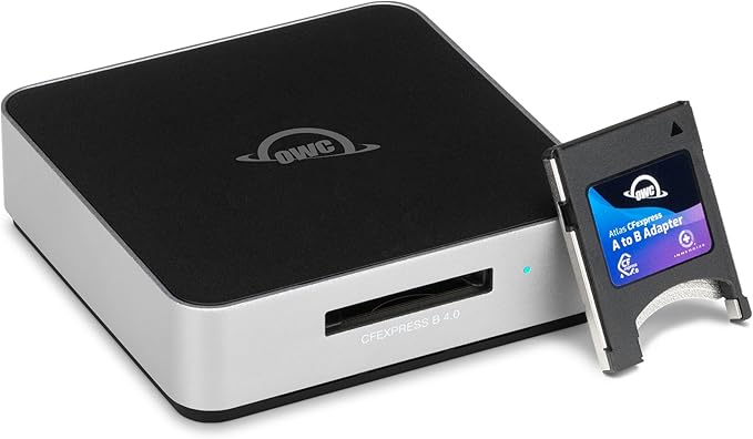 OWC Atlas USB4 CFexpress 4.0 Type B Card Reader, 40Gb/s USB4 USB-C Port by OWC