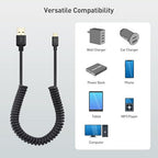 Cable Matters 2-Pack Coiled USB Cable 2-4 Feet - Image 6