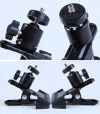 SLOW DOLPHIN Tripod Clip Clamp Mount Flash Reflector Holder - Image 3
