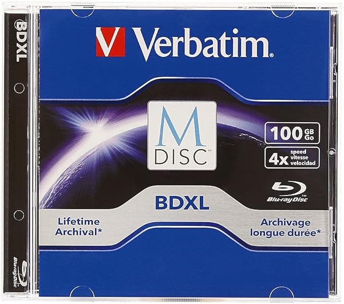 Verbatim M DISC BDXL 100GB 6X by Verbatim