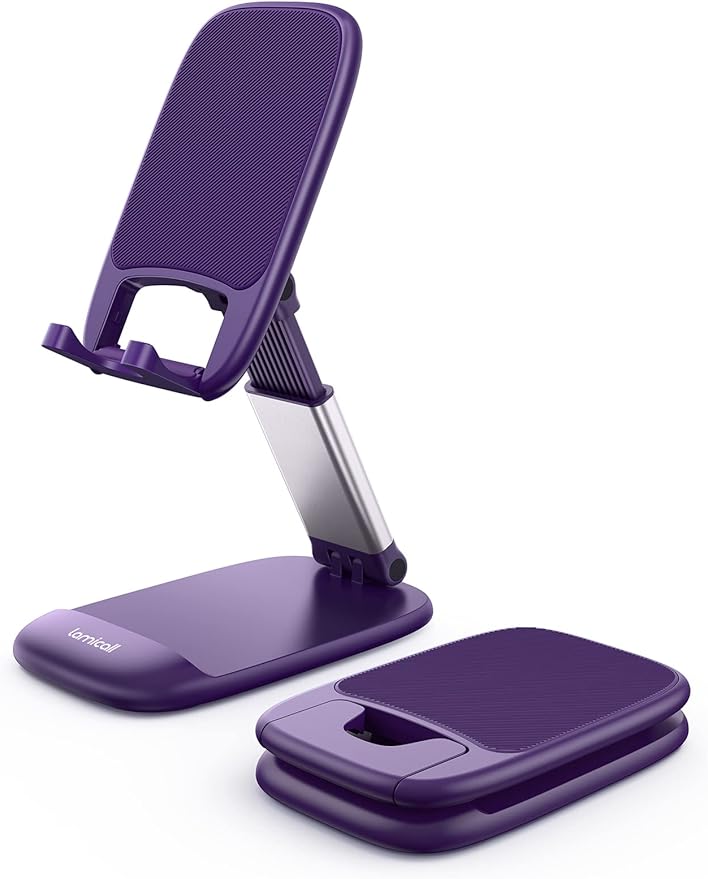 Lamicall Purple Phone Stand for Desk by Lamicall
