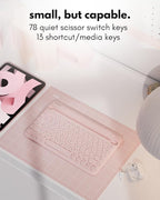 Macally Bluetooth Keyboard for Tablet | Wireless Keyboard for iPad mini/Air/Mini - Image 5
