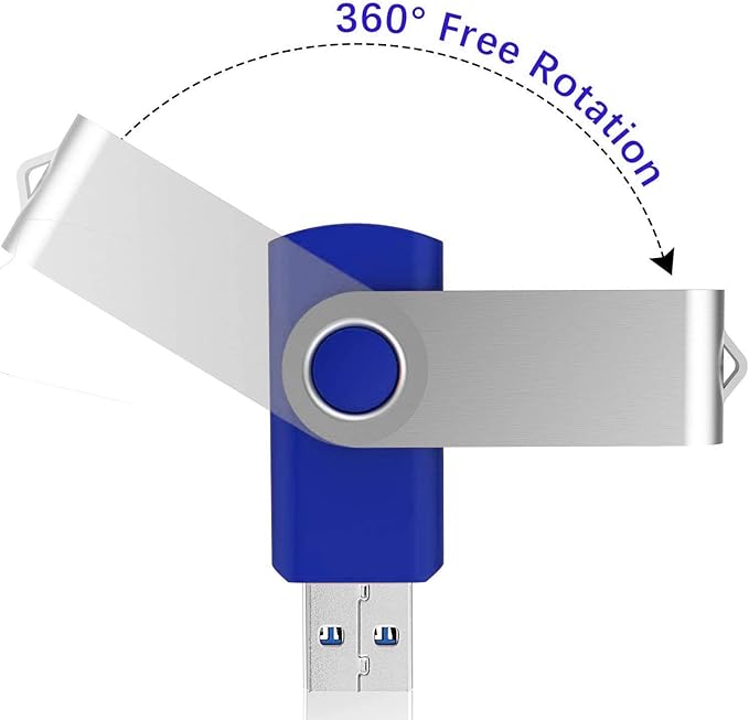 TOPESEL 5 Pack 64GB USB 3.0 Flash Drive Memory Stick Thumb Drives - Image 4