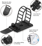 Adhesive Cable Management Clips, Extra Screw & Hole - Image 3