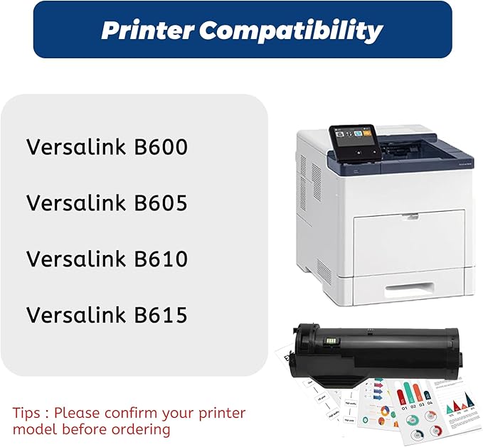 Versalink B600 B610 Toner Cartridge, 106R03944 Replacement Compatible - Image 3