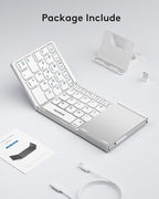 Samsers Multi-Device Foldable Bluetooth Keyboard - Image 9
