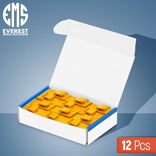Everest Cat6 RJ45 Keystone Coupler in Yellow - Image 2