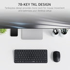 Rapoo 9010M Multi-Device Keyboard and Mouse Combo, 2.4GHz/Bluetooth 5.0/4.0 - Image 3
