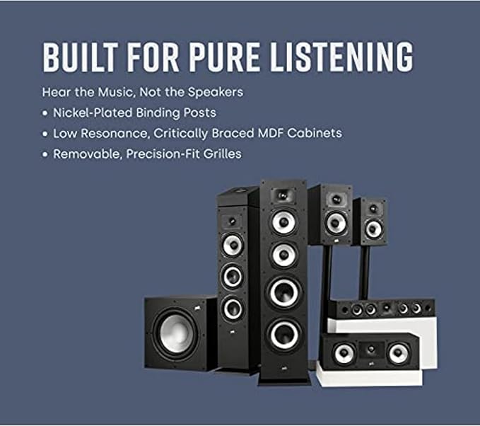 Polk Monitor XT15 Pair of Bookshelf or Surround Speakers - Image 5