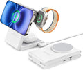 Intoval 3-in-1 Magnetic Charging Station, Travel Foldable Charging Dock by Intoval