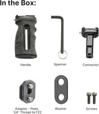FALCAM F22 Quick Release Handle, Camera Side Handheld Grip Convert 1/4" Thread - Image 7