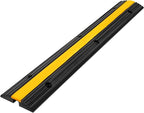 Happybuy 4 Pack of 1-Channel Rubber Cable Protector Ramps Heavy Duty 18000Lbs - Image 8