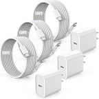 Fast Charger for iPhone 16/15 Charger, 10FT Extra Long Fast Charging 3Pack by TrimDish