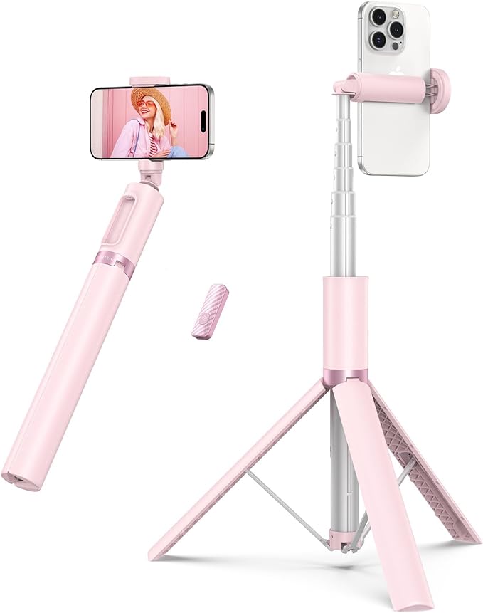 ATUMTEK 55" Selfie Stick Tripod, All-in-one Extendable Aluminum Phone Tripod by ATUMTEK