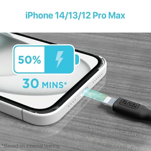 BLACK+DECKER Lightning to USB Cable - Image 5
