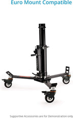 PROAIM Lineo Portable Video Camera Floor Dolly. Heavy-Duty Professional Studio - Image 7