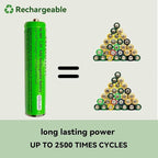 6 Pack Ni-MH AAA Rechargeable Batteries - Image 3