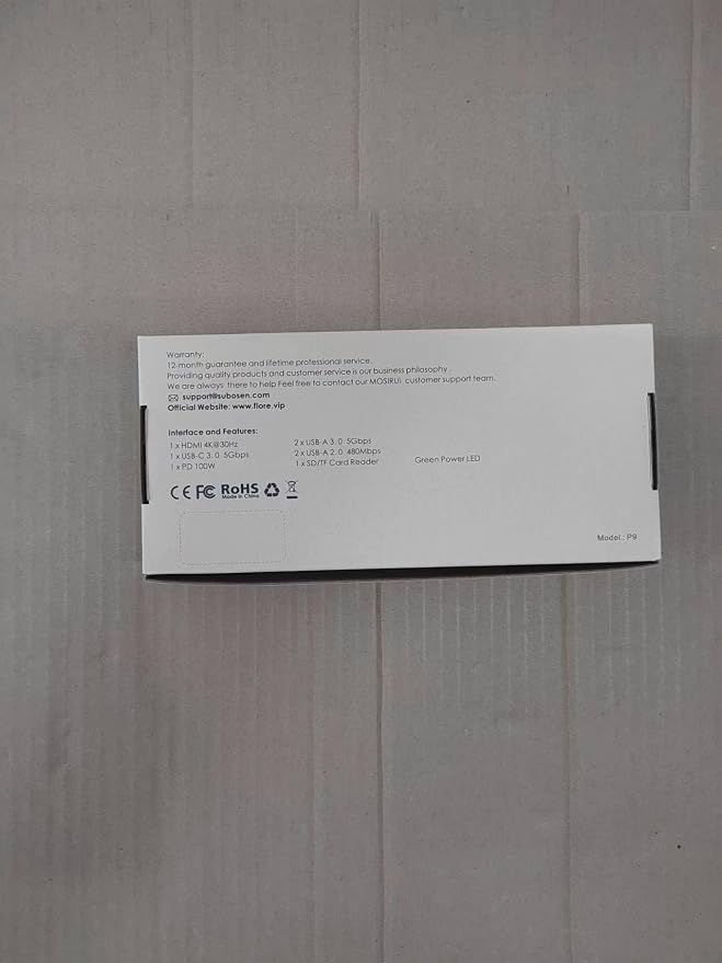 USB C Hub Multiport Adapter, Mosirui 9-in-1 USB-C Docking Station - Image 10