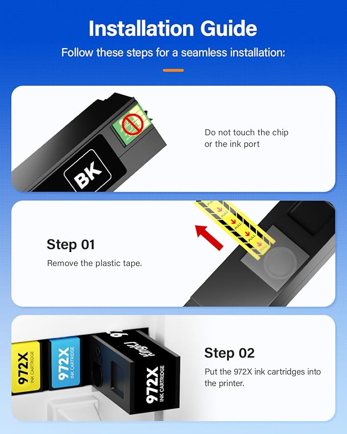 972X Ink Cartridges High Yield 4-Pack - Image 6