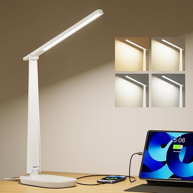 Honeywell Desk Lamp for Home Office, Dimmable LED Desk Light by HoneywellAirComfort
