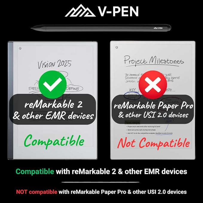 V-Pen EMR Stylus Remarkable 2 Pen Replacement - Image 2