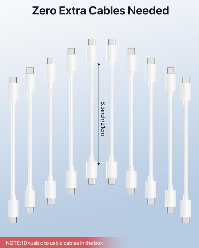 SooPii USB Charging Station, 100W Fast Charging Station - Image 9