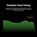 Linsoul ZiiGaat Arcanis in Ear Monitor, Professional 2DD+5BA Hybrid IEM Earphone - Image 4