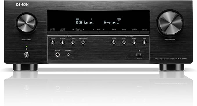 Denon AVR-S970H 8K Ultra HD 7.2 Channel AV Receiver by DenonElectronicsUSALLC