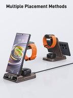 Wireless Charger for Samsung Charging Station, 3 in 1 Android Phone Charger for - Image 5