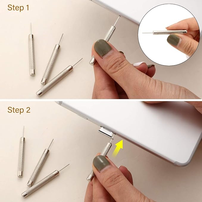3+2 Pack Universal Sim SD Card Tray Opening Tool, Wireless Camera&Security Door - Image 4