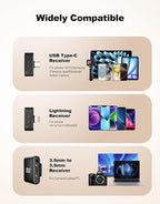 Wireless Mini Microphone for Camera/iPhone/Android/iPad/Laptop, Lav Mic - Image 7