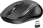 Wireless Mouse Ergonomic, Side Buttons Mouse, 2400 DPI, Silent and Anti Slip by Acozykitten