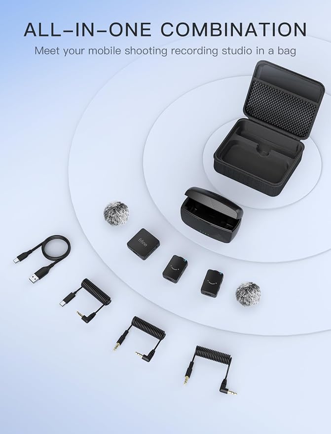 FIFINE Wireless Lavalier Microphone - Image 8