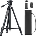 SmallRig CT-07 Aluminum Camera Tripod Stand, 63.4" Travel Tripod by SmallRig