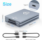 CFexpress Type A and SD Dual-Slot Memory Card Reader, 10Gbps USB 3.2 Gen 2 Type - Image 7