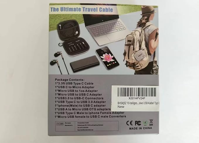 10-Piece Type C Adapter Kit, Compatible - Image 8