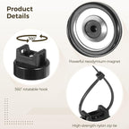 Magnetic Cable Zip Tie Mounts, Wire Management Bases - Image 3