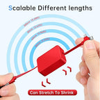 6 Pcs 3 in 1 Retractable Multi Chargers Cable - Image 4