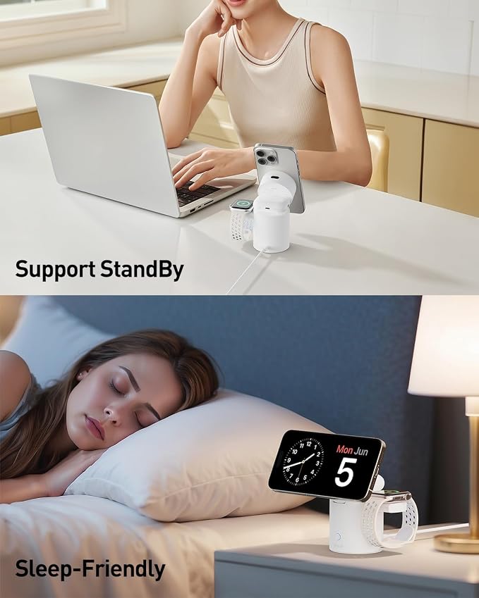 iWALK 3 in 1 Wireless Charging Stand - Image 7