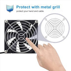 2 Packs Wathai 92mm x 25mm 90mm 5V USB Fan - Image 6