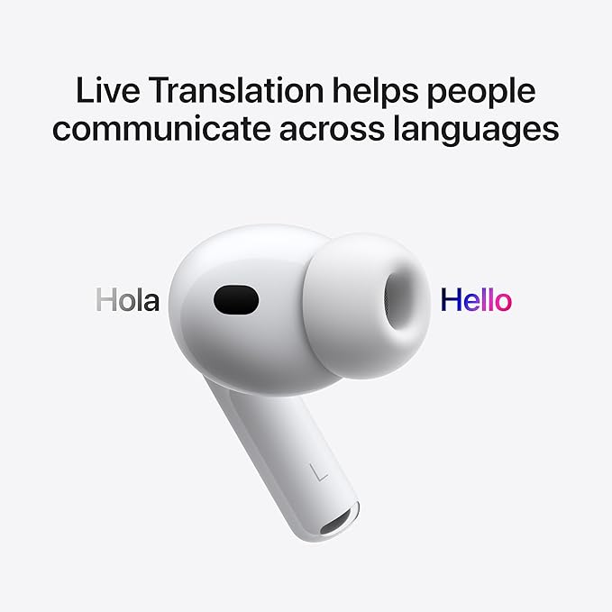 Apple AirPods Pro 3 Wireless Earbuds, Active Noise Cancellation, Live - Image 5