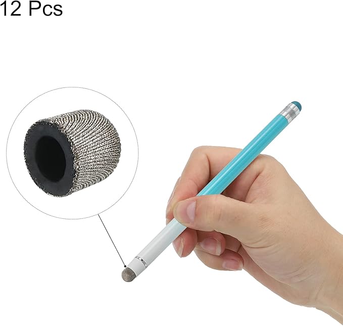 MECCANIXITY 12pcs 6.5mm Stylus Pen Fine Tips Conductive Fiber Capacitive Touch - Image 3