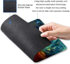 IMAYONDIA Square Galaxy Mouse Mat: Waterproof, Cool Laptop & Computer Mouse Pad - Image 2