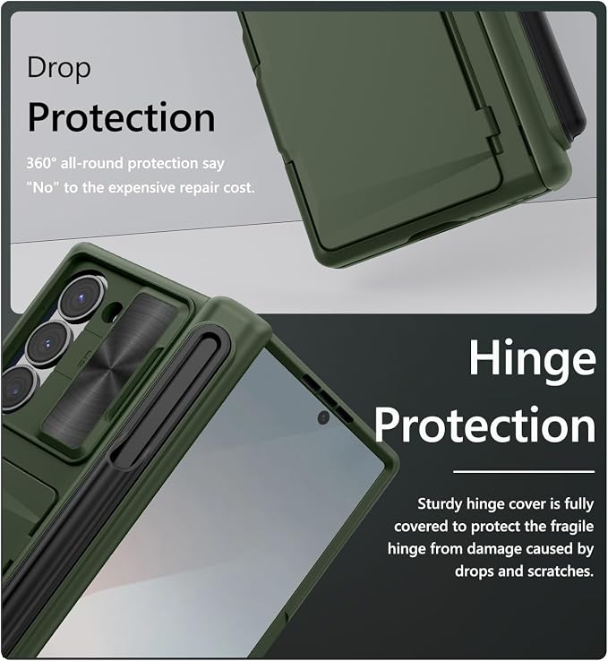 Vihibii for Samsung Galaxy Z Fold 6 Wallet Case - Image 7